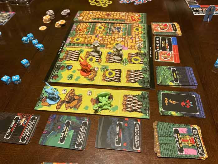 Game Play Review Shovel Knight Dungeon Duels The Board Game